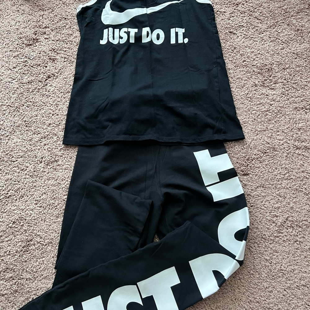 Nike pants (leggings) w/ Nike top. ❌SOLD❌